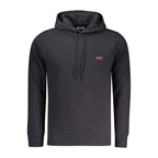 Rifle Blue Cotton Men's Hoodie