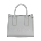 Mario Valentino Azzurro Polyurethane Women's Bag with Handles