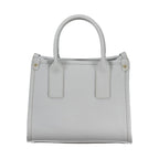 Mario Valentino Azzurro Polyurethane Women's Bag with Handles