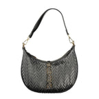 Mario Valentino Nero Polyurethane Women's Shoulder Bag