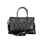 Mario Valentino Black Polyurethane Women Bag