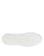 Dolce & Gabbana White Leather #DGFAMILY Men Sneakers Shoes