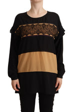 Twinset Multicolor Long Sleeves Round Neck Pullover Sweater