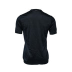 Dolce & Gabbana Dark Blue Silk Crew Neck Short Sleeve T-shirt