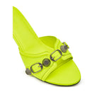 Balenciaga Yellow Leather Mules