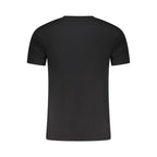 Aeronautica Militare Black Cotton Men's T-Shirt