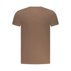 Aeronautica Militare Marrone Cotton Men T-Shirt