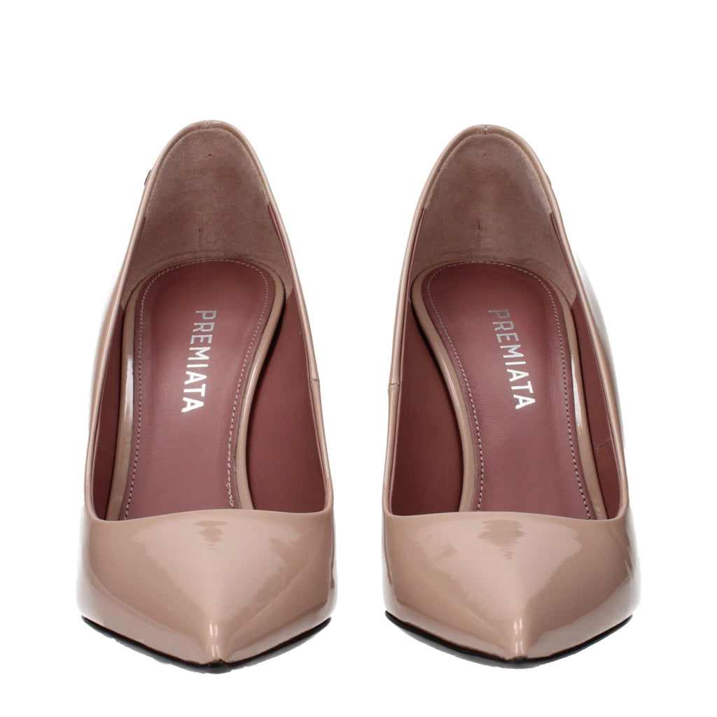 Premiata Pink Leather Pumps