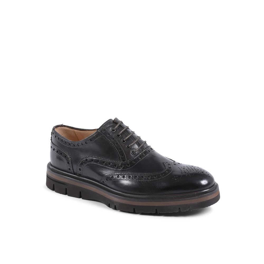 Dee Ocleppo Brown Leather Oxfords And Derbies