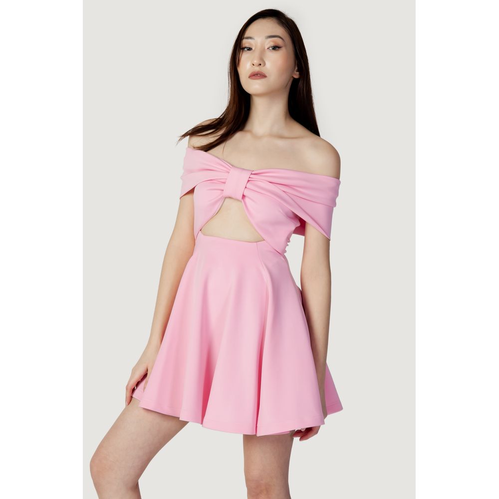 Aniye By Multicolor Polyester Short Dress