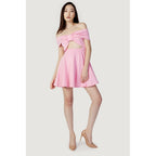 Aniye By Multicolor Polyester Short Dress
