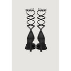 Aniye By Black Leather High Heel Pumps