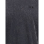 Diesel Gray Cotton Sweatshirt