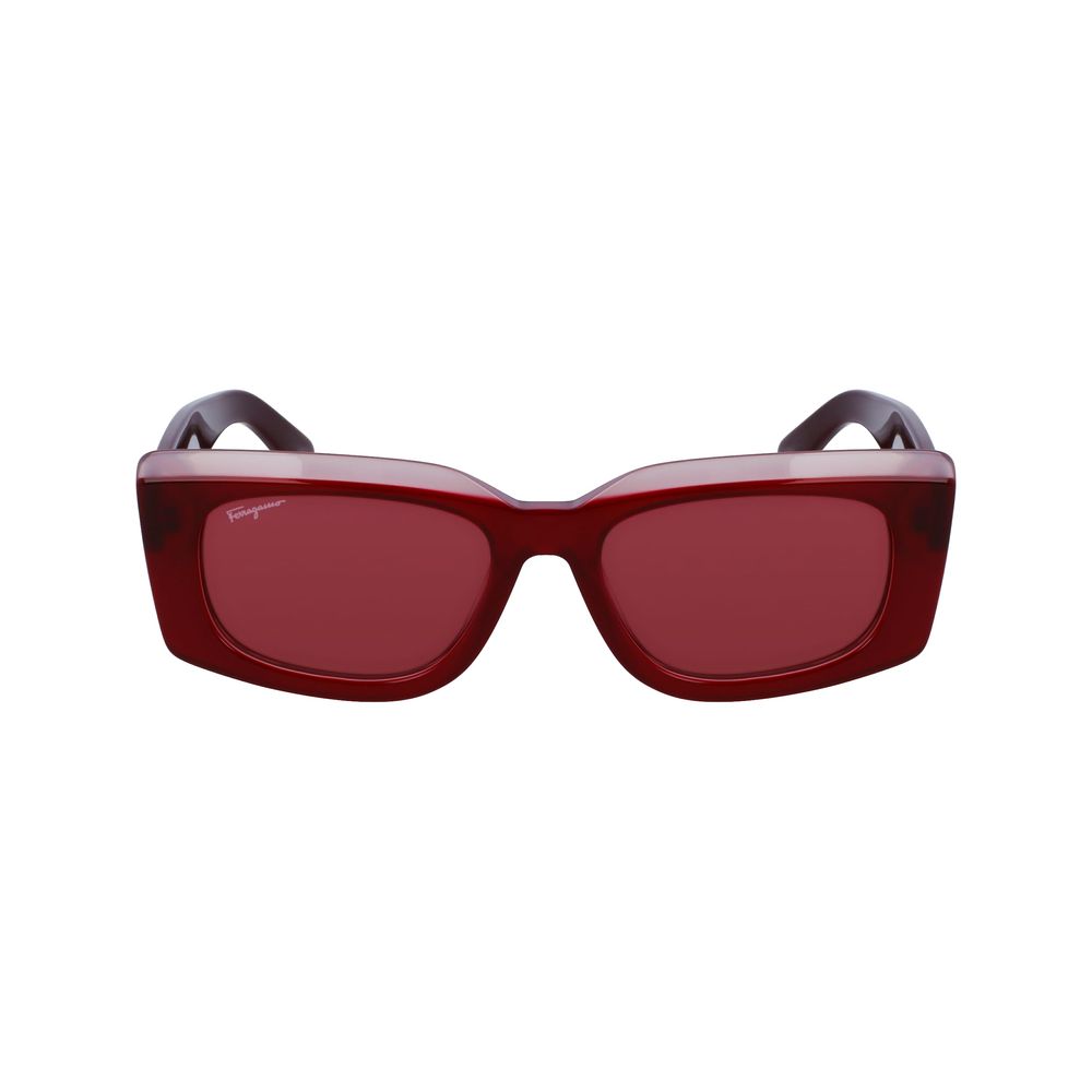 Ferragamo Multicolor Acetate Sunglasses