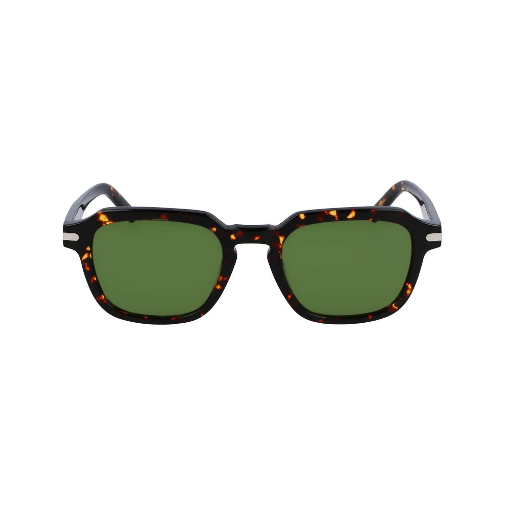 Ferragamo Brown Acetate Sunglasses