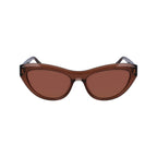 Ferragamo Brown Acetate Sunglasses