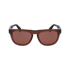 Ferragamo Brown Acetate Sunglasses