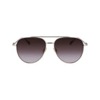 Ferragamo Gold Metal Sunglasses