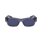 Ferragamo Gray Acetate Sunglasses