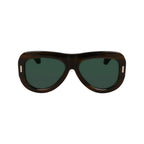 Ferragamo Bicolor Acetate Sunglasses