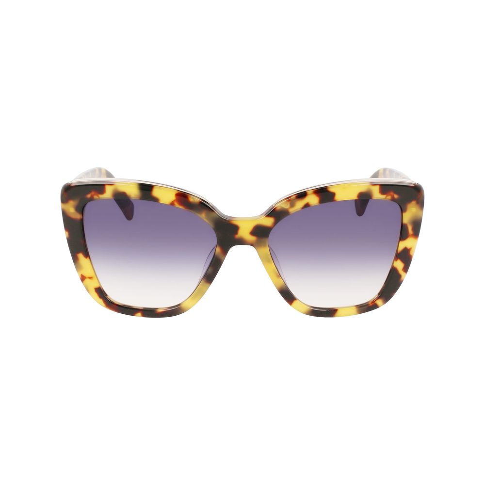 Longchamp Brown Acetate Sunglasses