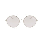 Longchamp Gold Metal Sunglasses