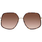 Michael Kors Gold Metal Sunglasses