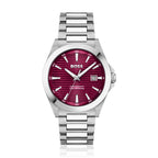 Hugo Boss Gray Stainless Steel Dress Watch