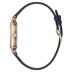 Furla Blue Leather Dress Watch