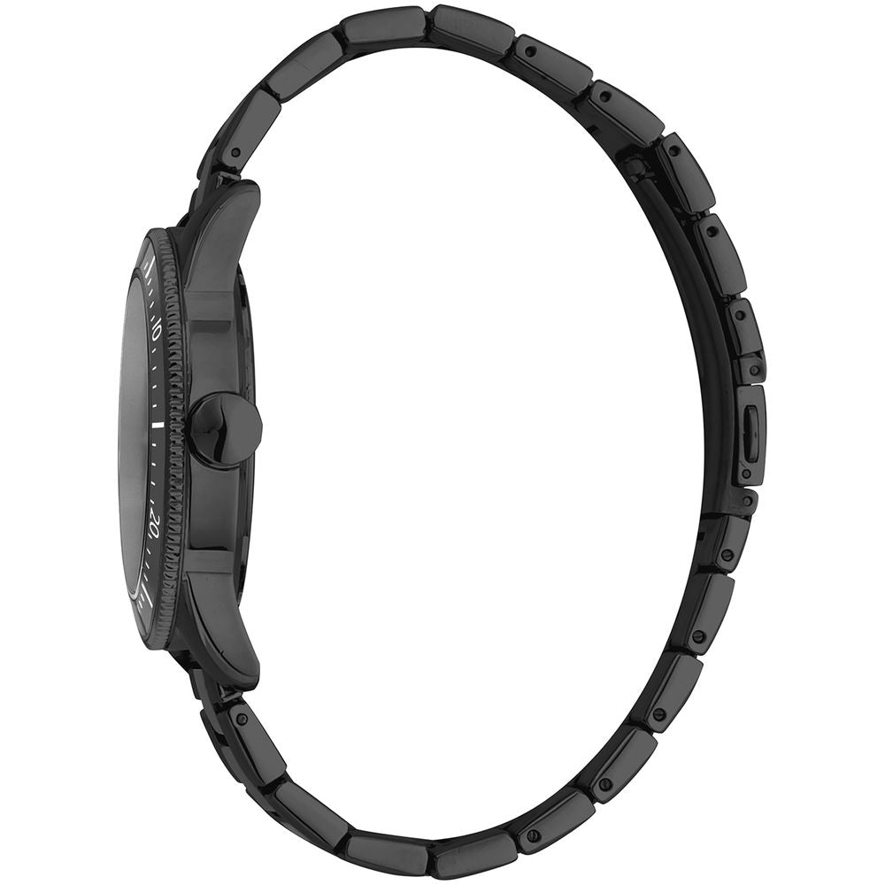 Just Cavalli Black Stainless Steel Dress Watch