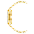 Nine West Gold Metal Dress Watch