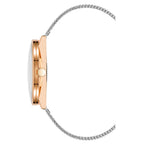 Nine West Gray Stainless Steel Bracelet Watch
