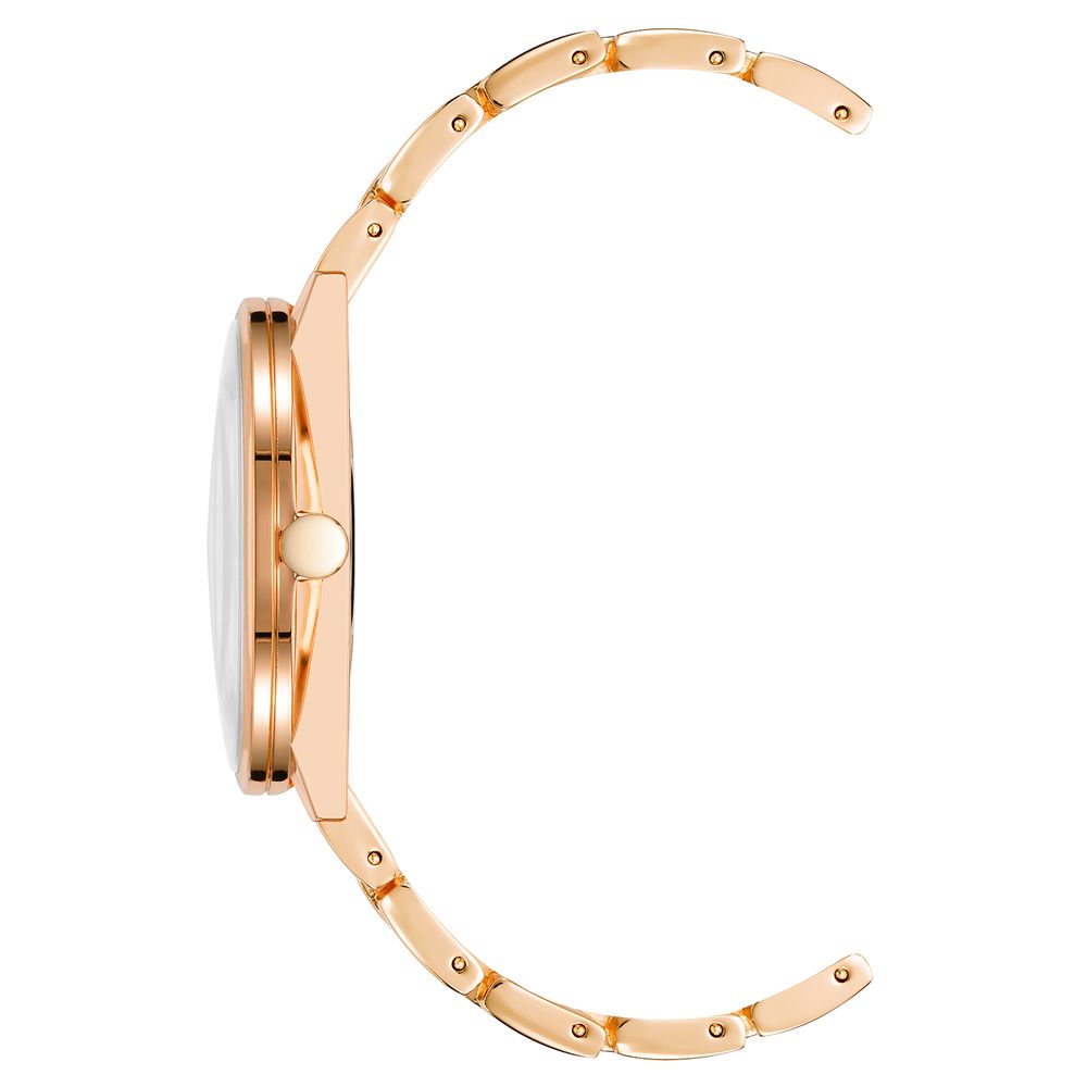 Nine West Multicolor Metal Dress Watch