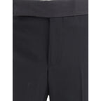 Giorgio Armani Black Fleece Wool Tuxedo