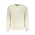 Calvin Klein White Cotton Mens Sweatshirt