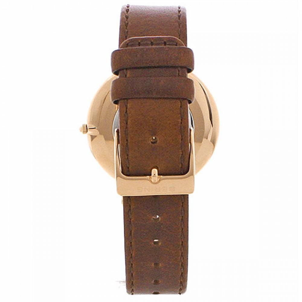 BERING Brown Fur Dress Watch