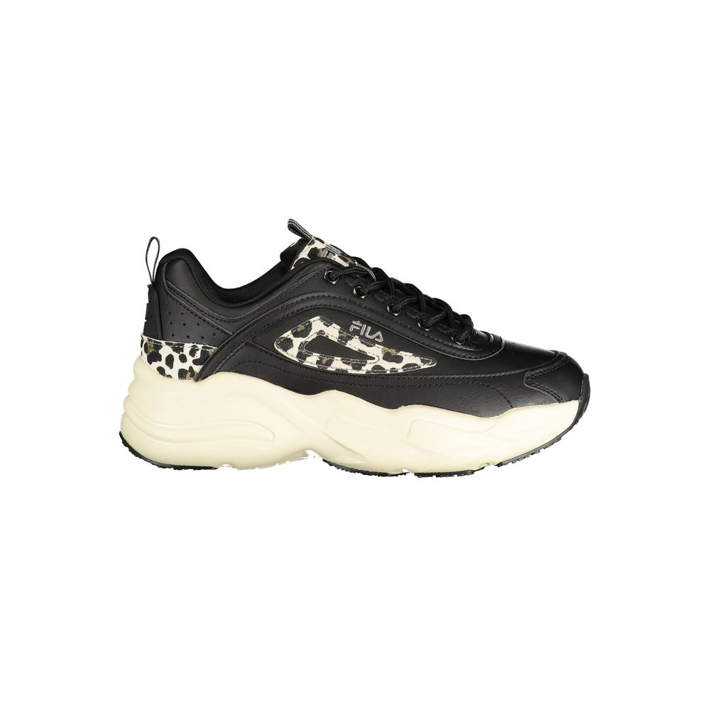 Fila Black Polyurethane Women Sneaker