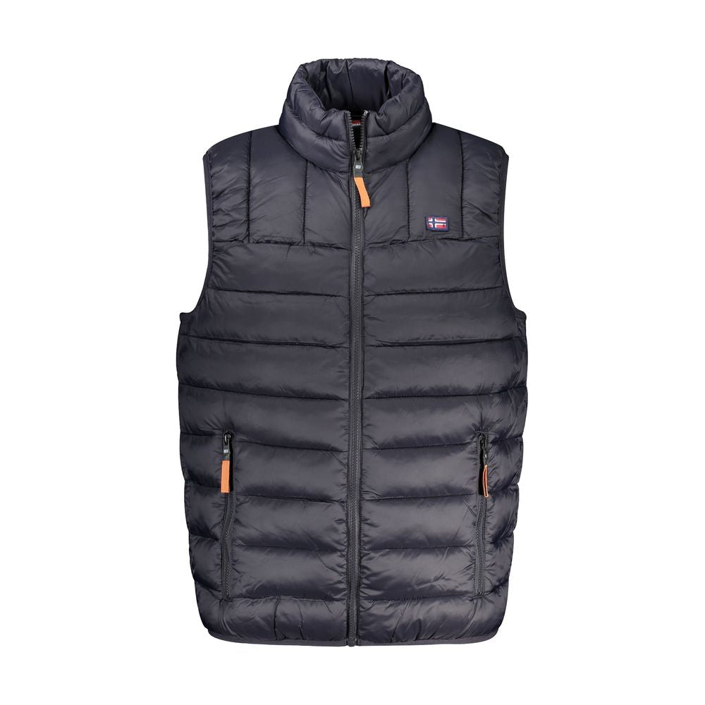 Norway 1963 Nero Poliammide Men's Vest