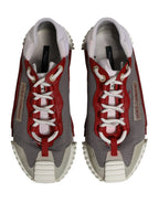 Dolce & Gabbana Multicolor Lace Up Low Top NS1 Sneakers Men Shoes