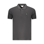 Calvin Klein Black Cotton Men Polo