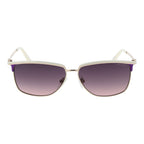 Guess White Metal Sunglasses