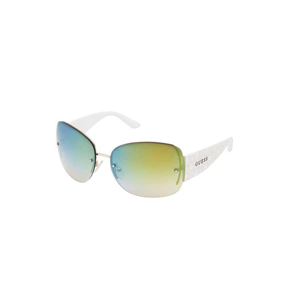 Guess Gold Metal Sunglasses