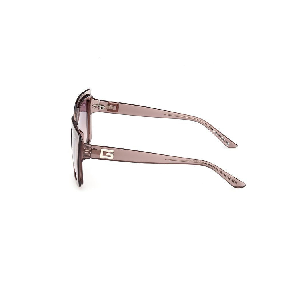 Guess Beige Resin Sunglasses
