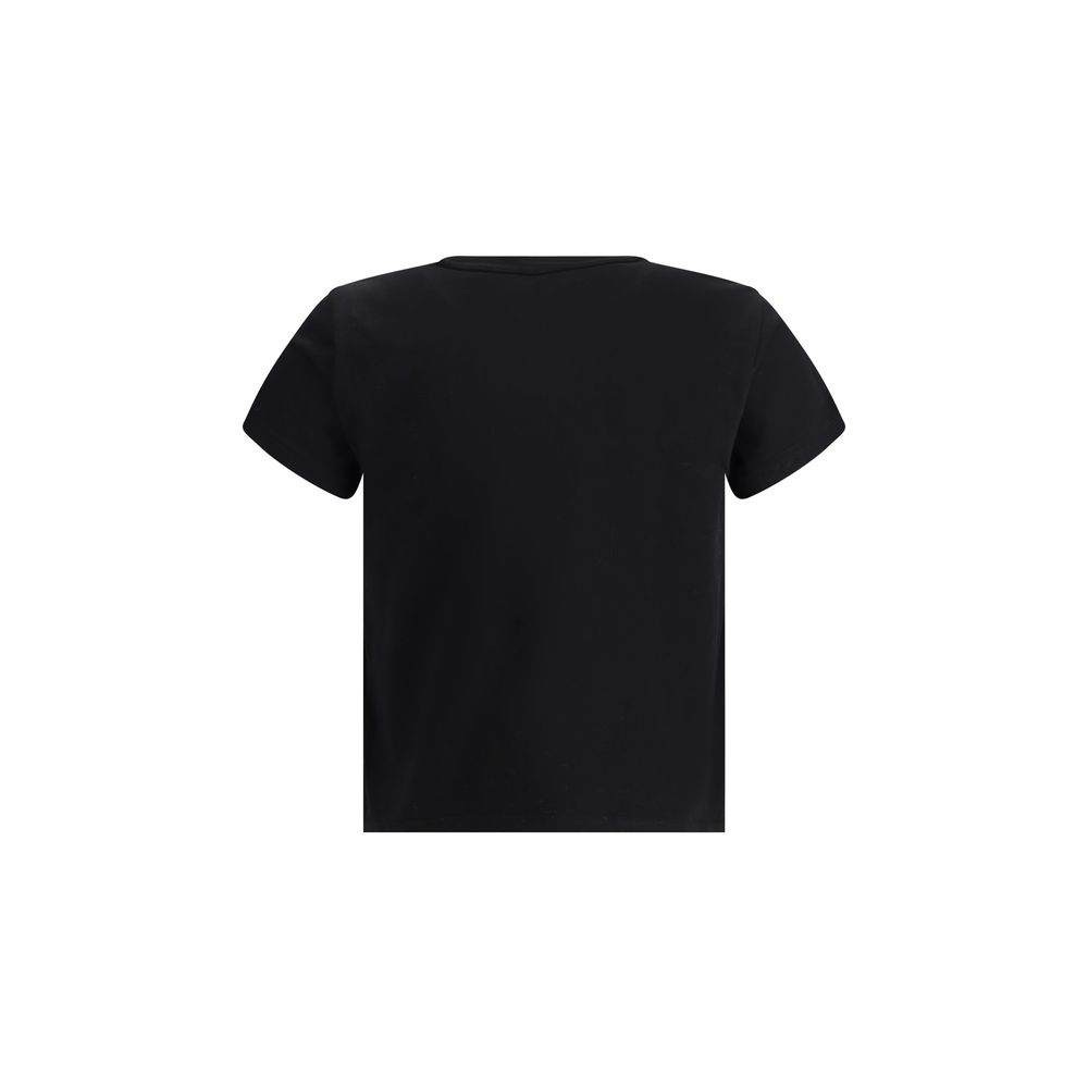 Alexander Wang Black Cotton T-Shirt