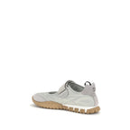 Miu Miu Gray Recycled Polyamide Ballet Flats