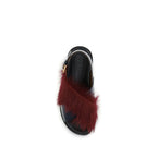 Marni Multicolor Calf Leather Bos Taurus Flat Sandals