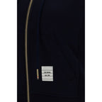 Thom Browne Blue Cotton Sweatshirt