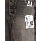 Maison Mihara Yasuhiro Black Cotton Jeans Denim