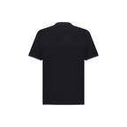 Brunello Cucinelli Black Cotton T-Shirt