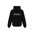 Represent Black Cotton Sweatshirt